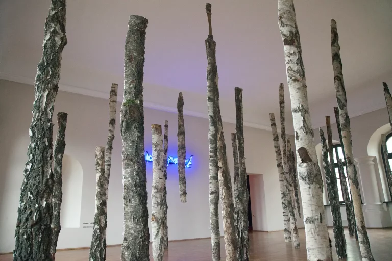 Widok wystawy indywidualnej w Galerii Extravagance w Sosnowcu